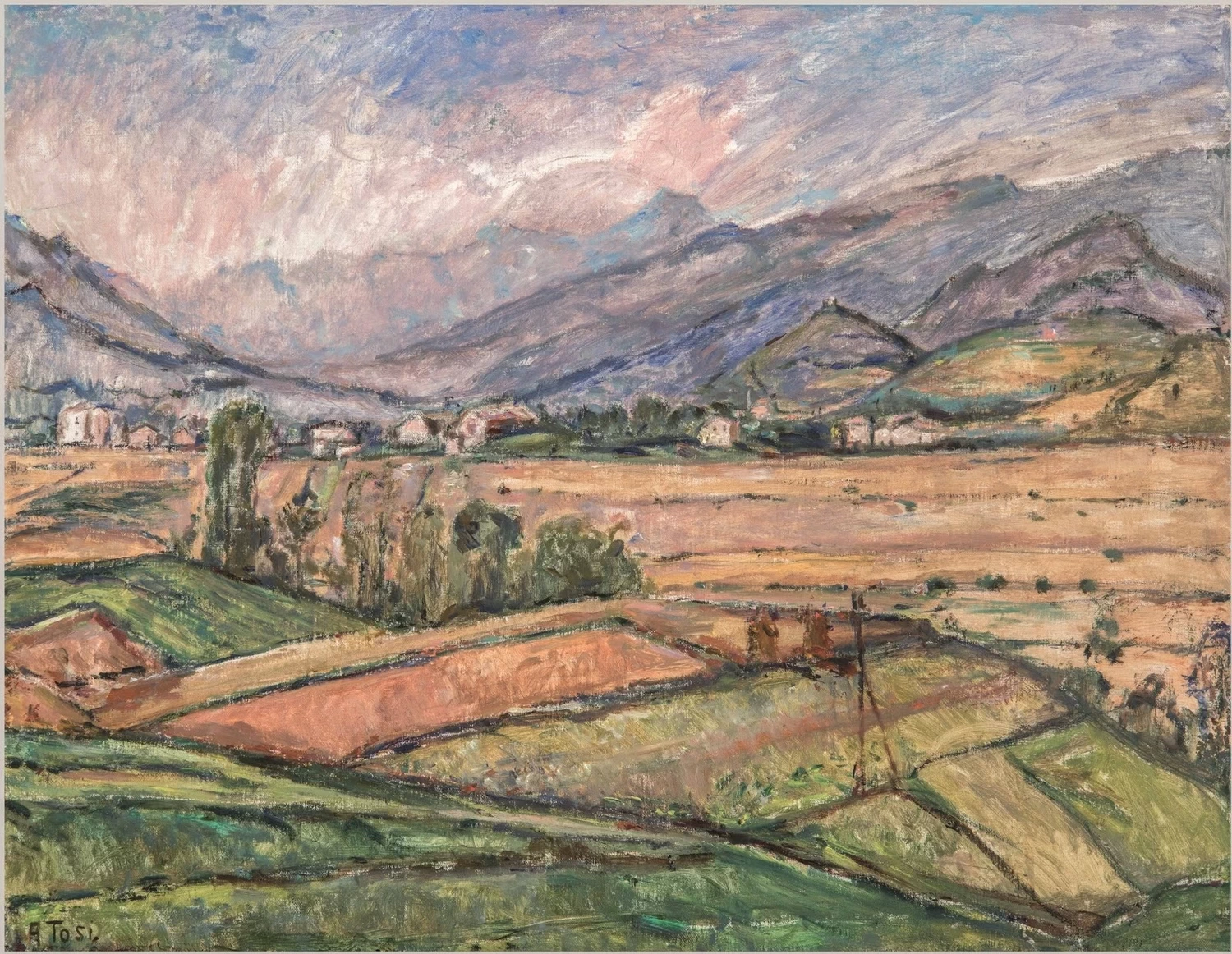 Colline nella valle